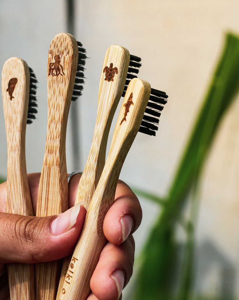[bamboo toothbrush] - AINA life